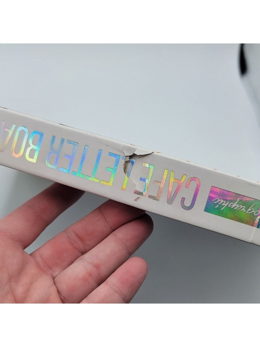 Cafe Letter Board Holographic NWT - Picture 6 of 8